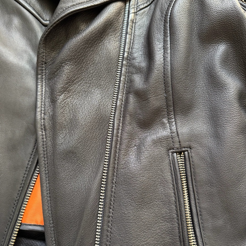 Milwaukee Leather MLM1515 Men's Classic Beltless Black Motorcycle Jacket Size M - Picture 5 of 14